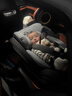 孩贝王儿童安全座椅汽车用0-4-12岁婴儿宝宝车载可坐可躺i-Size通风加热 星瀚灰【I-SIZE认证+ADAC 测试通过】【175°大躺角】 【通风加热款】【大腰垫+支撑腿+防磨垫+脚踏+遮阳棚】 实拍图