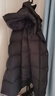 美力城长款羽绒服女装新款90%鹅绒过膝外套连帽户外休闲运动风6051 黑色【版型宽松，建议拍小一码】 M 实拍图