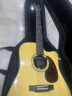 RECORDING KING录音之王 全单吉他入门进阶民谣吉它 全实木全单品牌吉他 41英寸TSC+加振拾音器 实拍图