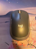 罗技（Logitech）M185鼠标 无线鼠标 办公鼠标 对称鼠标 黑色灰边 带无线2.4G接收器 实拍图