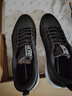 361°运动鞋男鞋春夏季新品透气网面跑鞋黑色通勤轻质慢跑步鞋 曜石黑/361度白【皮革面防泼水】 42 实拍图