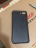 今舞 适用苹果7手机壳se2/3超薄磨砂iphone8plus保护套全包硬壳女男款商务PP半透明外壳 苹果7P/8P-5.5寸通用-透明黑 实拍图