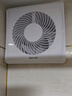 奥克斯（AUX）排气扇卫生间换气扇浴室排风扇厨房强力抽风机玻璃窗式 8寸-纯铜芯浴室卫生间强劲排风 实拍图