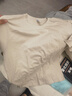 网易严选26新品10A抗菌纯棉短袖T恤新疆棉内搭圆领男女同款 短袖款-开心果壳 棉柔T3.0升级 L 实拍图