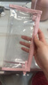 文谷（Wengu）透明笔袋ins大容量开学必备初中高中生文具袋女生学生考试专用文具盒 WGBD001樱花粉 实拍图