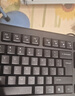 双飞燕（A4TECH）（A4TECH) WK-100 有线键盘 104键 办公打字用薄膜键盘笔记本外接台式电脑通用键盘 USB接口 黑色 实拍图
