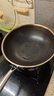 炊大皇炒锅304不锈钢有钛炒菜锅煎锅平底不粘炒锅32cm 可立可视盖不挑灶 实拍图