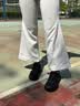 安踏（ANTA）跑步鞋女鞋运动鞋网面透气轻便软底回弹减震女士跳绳休闲鞋 【晴空-网面】黑-5 37.5 码 实拍图
