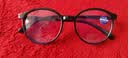 超轻减龄显年轻老花镜高清防蓝光抗疲劳复古圆框老花眼镜修颜洋气 #黑色（减龄防蓝光） 老花300度【参考65-70岁】 实拍图