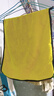 美家日记抹布 黄灰双面抹布75*35cm*2条洗车毛巾擦车抹布吸水纤维绒清洁巾 实拍图