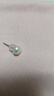 黛米 S925银简约素钉强光珍珠耳钉耳环送女友白色珍珠耳钉耳钉礼物女 6-7mm 实拍图