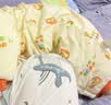 欢喜小熊婴儿连体衣宝宝冬季夹棉哈衣新生儿纯棉衣服婴儿秋冬棉服 实拍图