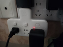 公牛（BULL）转换插头/品字形一转三插座/无线转换插座/电源转换器 适用卧室、厨房 3位分控插座 GN-96033 实拍图