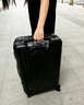 卡拉羊行李箱大容量拉杆箱纯PC旅行箱商务出差20英寸可登机箱免托运男女 实拍图