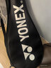 YONEX尤尼克斯羽毛球拍全碳素进攻女士单拍AX10GC白粉红4U已穿线附手胶 实拍图