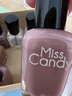 Miss Candy健康显白百搭15ml指甲油免烤快干持久可撕拉美甲嬛嬛裸肤色MX39 实拍图