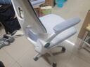 汤能优品电脑椅家用人体工学椅子办公椅靠背学生学习椅写字书房电竞游戏椅 【头枕款】白框灰网+乳胶+头枕 实拍图