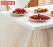 京东京造 一次性桌布 长方形大号加厚烧烤露营透明台布180×180cm【30张】 实拍图