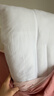富安娜决明子草本枕芯 成人枕头健康舒睡枕芯一对装 高枕 74*48cm 白色 实拍图