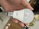 超亮护眼led灯泡球泡灯e27螺口护眼无闪频不伤眼卧室台灯吊灯用 7W【高亮护眼】白光 1支 实拍图