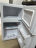 新飞（Frestec）小冰箱 冰箱小型双开门 迷你双门家用宿舍租房冷藏冷冻电冰箱节能省电 48L白【一级能效+租房神器】升级款 实拍图