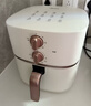 美的（Midea）空气炸锅蒸烤一体 免翻面双旋钮家用实用5.3L大容量 多功能空气炸锅热风循环金属内腔 MF-KZE535J5 实拍图