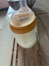 小雅象防胀气玻璃奶瓶新生儿3-6个月婴儿奶瓶 240ml M号奶嘴（标准款） 实拍图