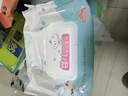 FulCotton 棉柔世家 婴儿手口湿巾 新生儿湿纸巾护肤柔湿巾纸 80抽*10包 实拍图