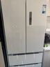 美的（Midea）508L法式四开门冰箱双系统循环一级能效除菌净味风冷大容量以旧换新白色BCD-508WTPZM(E) 国家补贴 实拍图