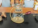 正扬玻璃茶滤茶漏公道杯一体茶水分离茶叶滤网茶隔支架托懒人泡茶神器 葵花过滤+透明直身公杯+合金架子 晒单实拍图