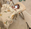 小主早安宝宝餐椅婴儿吃饭椅子可坐躺折叠餐桌椅家用轻便椅子 实拍图