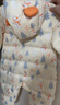 英氏（YEEHOO）儿童羽绒服秋冬纳米抗菌轻薄款婴儿羽绒服连体衣超韧绒 林中雪人 80 cm-充绒量44g-建议9-18个月 实拍图