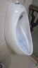 九牧（JOMOO）小便斗男士壁挂式墙排陶瓷小便池抗菌防臭感应机械可选小便器 【手按机械式小便器】13071 实拍图