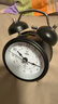 得力（deli）迷你复古机械闹钟低噪夜光卧室床头闹钟儿童 学生启蒙闹钟 黑色9024开学开学季新年礼物 实拍图