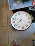 京东京造 木语系列挂钟大刻度 钟表挂墙时钟客厅电子35cm摩卡棕 实拍图