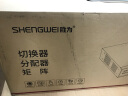 胜为（shengwei）KVM切换器8口 机架式带遥控配线VGA8进1出多电脑切换器 显示器USB键鼠共享器KS-308A 实拍图