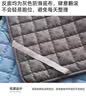 四季床垫软垫家用保护垫薄款学生宿舍单人床褥子垫被折叠卧室双人 浅灰色 180x200cm【双人床】 实拍图