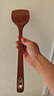 双枪乌金檀木锅铲加长防烫家用无漆无蜡炒菜木铲子 实拍图