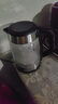 美的（Midea）电水壶热水壶家用高硼硅玻璃1.7L大容量1800W透明暖水壶自动断电泡茶MK-SHJ1722 实拍图