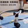 茵尚转椅地垫圆形地毯电竞椅电脑椅子卧室书房地板垫吊篮摇椅垫脚垫 实拍图