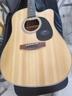 萨伽（SAGA） 吉他sf700单板面单民谣萨迦木吉他入门初学者萨嘎乐器 41英寸D桶SF700C原木色缺角 实拍图