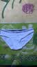 SecretWorld内裤女士100%纯棉加长档10a抑菌全棉a类无痕性感低腰运动风三角裤 实拍图