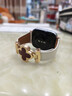 腕宝德适用华为手表fit5表带fit4四叶草小蛮腰皮质磁吸watchfit3腕带春夏女士高颜值fit5/4pro配件fit2/1 小蛮腰真皮-四叶草磁吸扣-米白-浅金红花 适用：华为fit5/fit4 实拍图