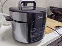 美的（Midea）电压力锅5L家用智能0涂层钢胆大屏操控智能开盖煮双胆电饭煲高压锅适用4-6人MY-E5915G京东自营 实拍图