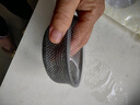 京东京造 水槽过滤网 一次性厨房水池地漏下水道漏网 高弹防拉丝【220只】 实拍图