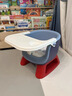 日康（rikang）宝宝餐椅 叫叫椅婴儿学坐椅多功能儿童吃饭餐桌 RK-X2009-1 蓝色 实拍图