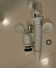 恒洁（HEGII） 面盆下水器 带溢水口洗脸盆防堵防漏易清洗下水器 【HMX250】弹跳式套装 铬色 实拍图