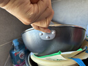 苏泊尔（SUPOR）炒锅有钛铁不粘无涂层炒菜锅精铁锤纹老式厨房铁锅燃气电磁炉通用 适合4-7人【免开锅】 36cm 实拍图