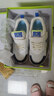 江博士学步鞋运动鞋春季男女复古魔术贴儿童鞋2B16A1023AM米/绿/蓝30码 实拍图