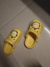 牧童儿童拖鞋夏男宝宝洞洞鞋软底女童卡通洗澡婴幼儿家居鞋奶狮黄180 实拍图